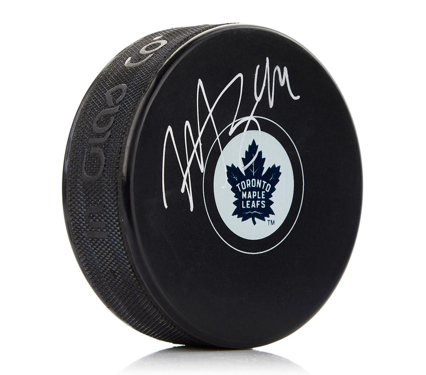 Morgan Rielly Signed Toronto Maple Leafs Puck