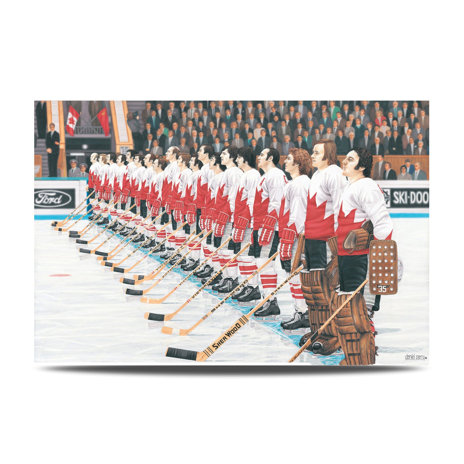 O' Canada Team Canada 1972 Summit Series Signed Anniversary Edition Print /172