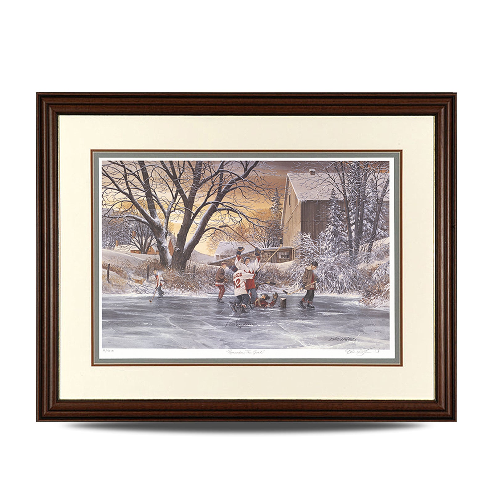 Remember the Goal – Paul Henderson Signed Limited Edition Print - Heritage Hockey™