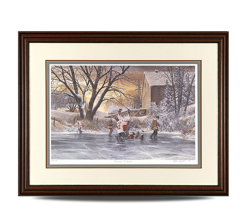 Remember the Goal – Paul Henderson Signed Limited Edition Print - Heritage Hockey™