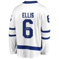 Ron Ellis Signed Toronto Maple Leafs Fanatics Breakaway Away White Jersey