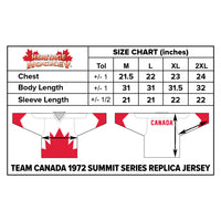 Team Canada 1972 Summit Series Jersey Home Red - Heritage Hockey™