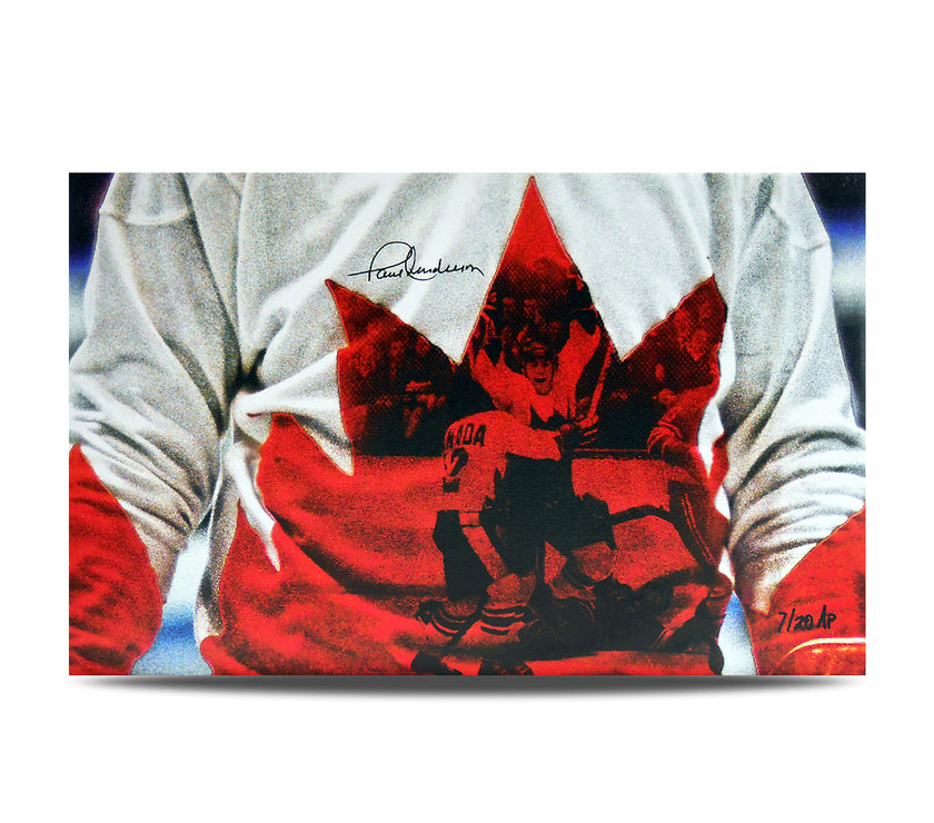 Team Canada 1972 Limited Edition (AP) Canvas Print Signed by Paul Henderson