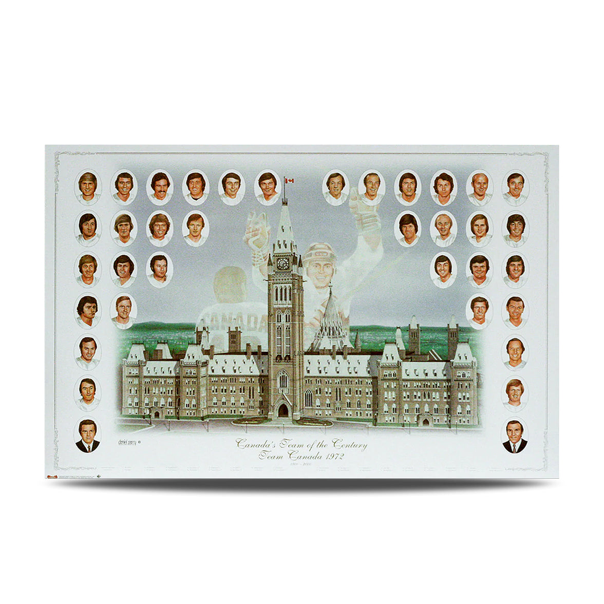 Canada's Team of the Century - Team Canada 1972 Summit Series Plaque