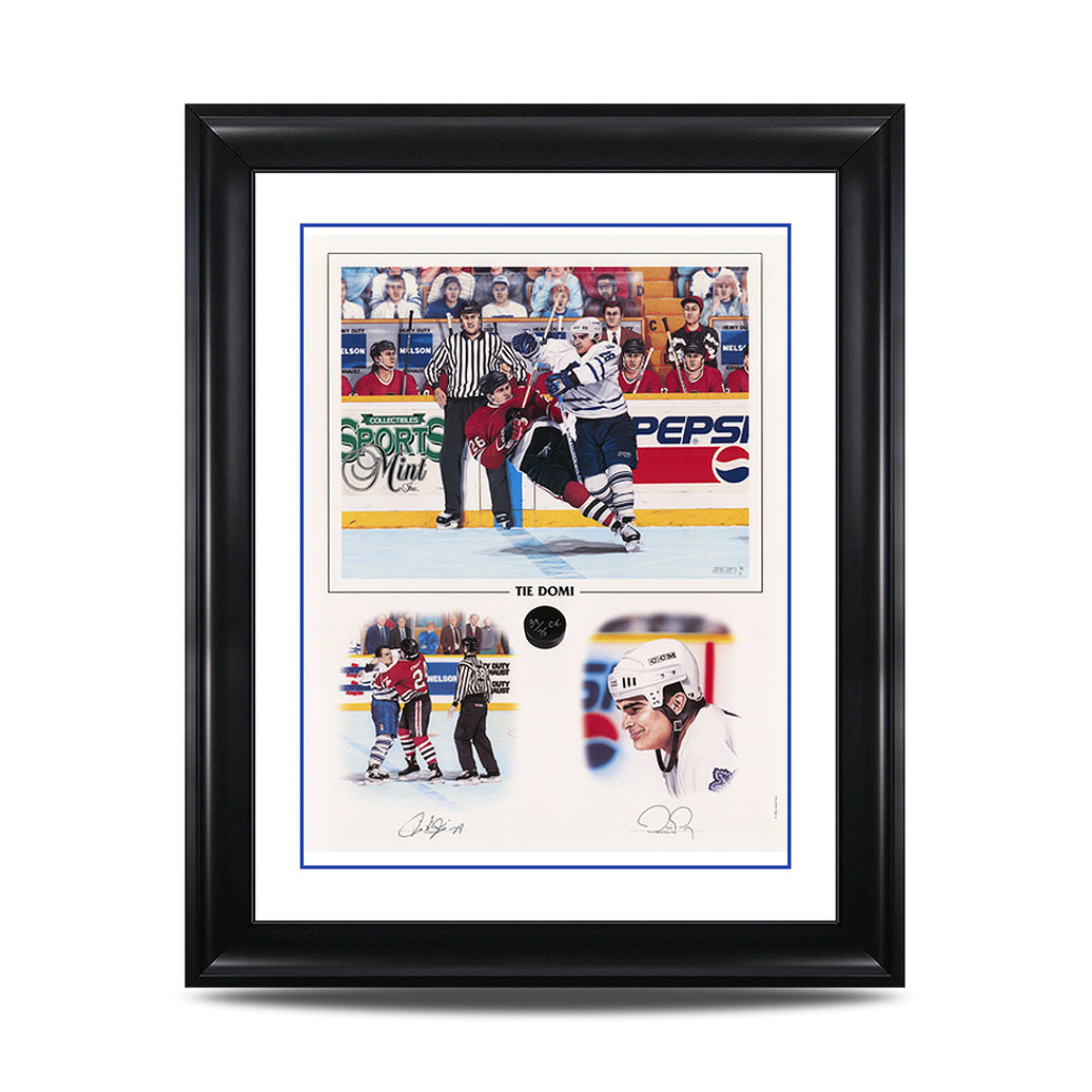 Tie Domi – Signed Toronto Maple Leafs Limited Edition Print - Heritage Hockey™
