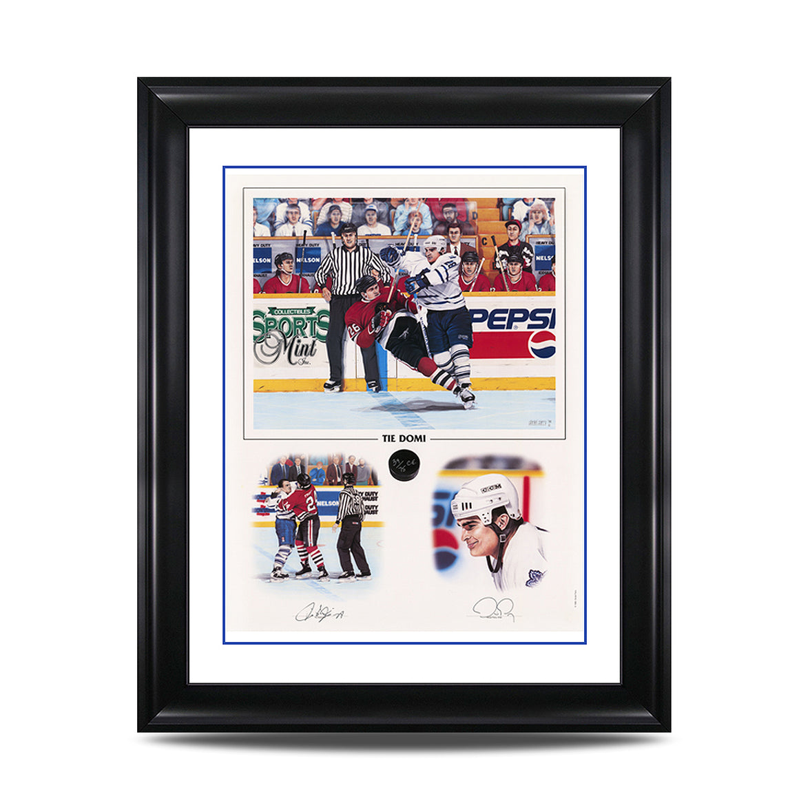 Tie Domi – Signed Toronto Maple Leafs Limited Edition Print - Heritage Hockey™