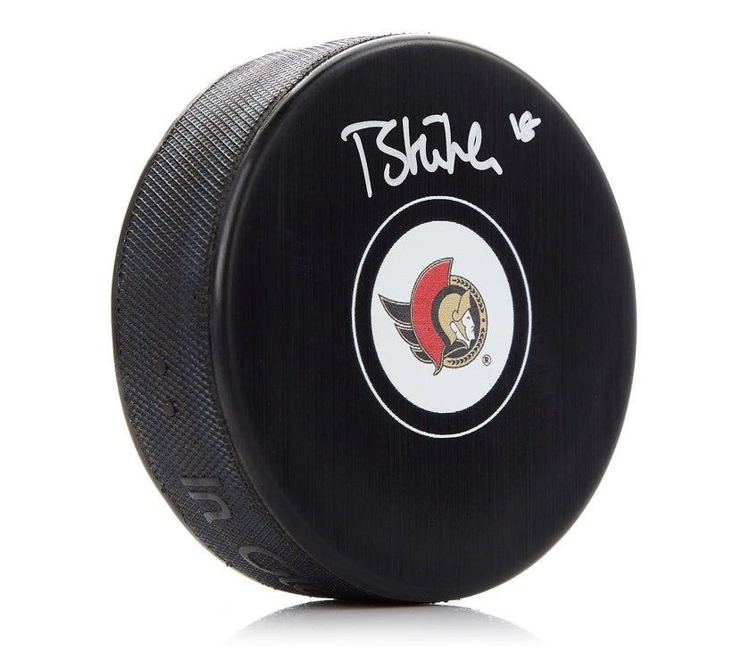 Tim Stutzle Signed Ottawa Senators Puck