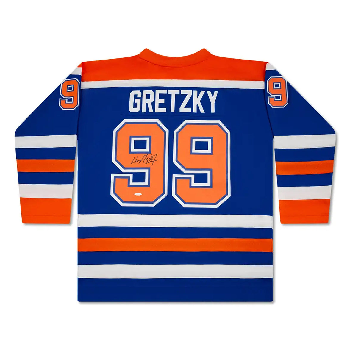 Wayne Gretzky Signed Edmonton Oilers Mitchell & Ness Vintage 1986-87 Blue Jersey