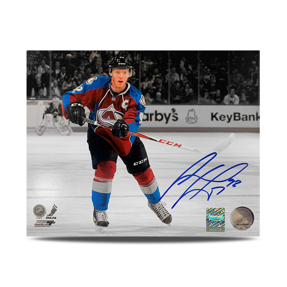 Gabriel Landeskog Signed Colorado Avalanche 8X10 Photo
