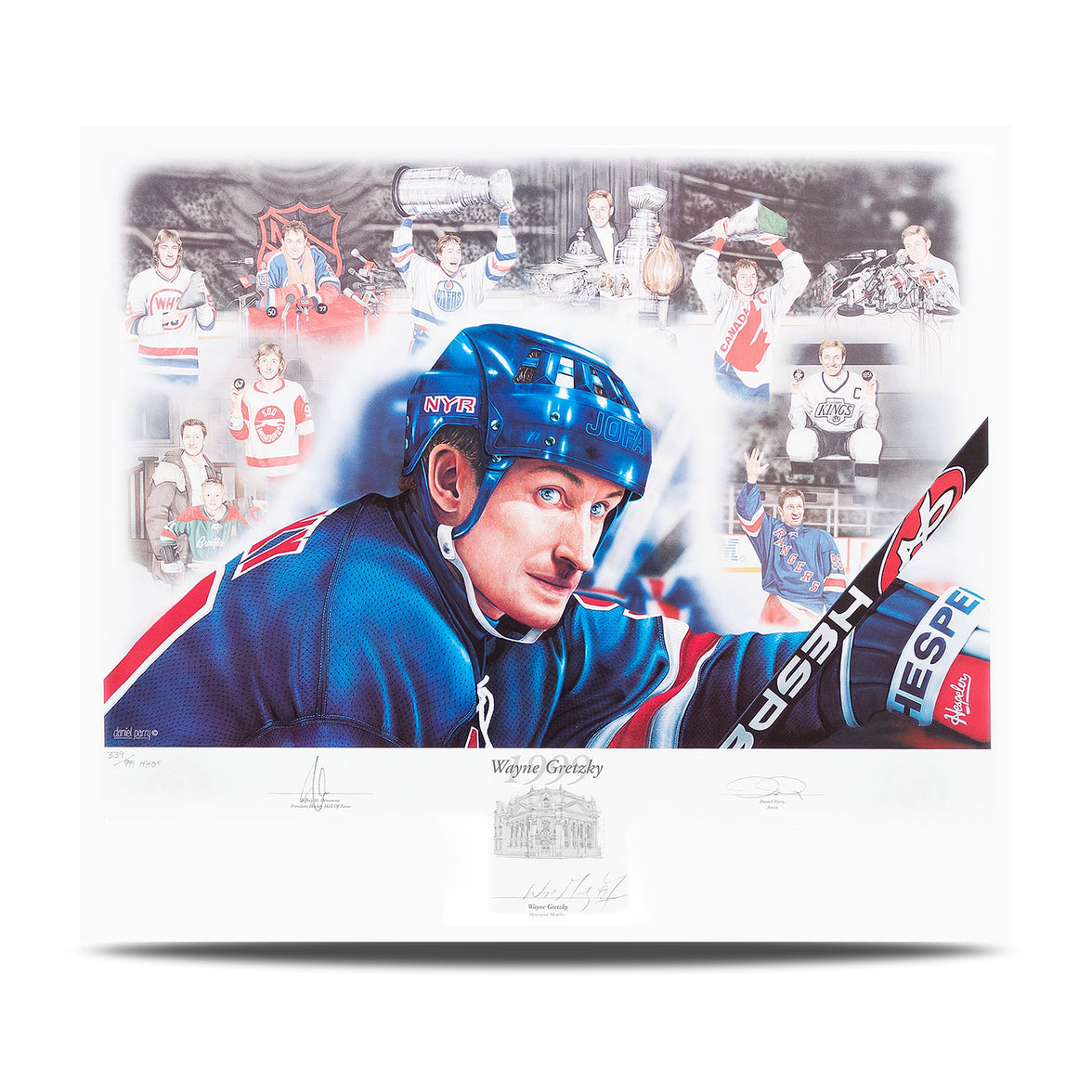 Wayne Gretzky 1999 – Signed Limited Edition Print - Heritage Hockey™
