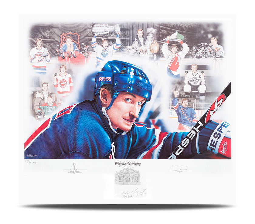 Wayne Gretzky 1999 – Signed Limited Edition Print - Heritage Hockey™