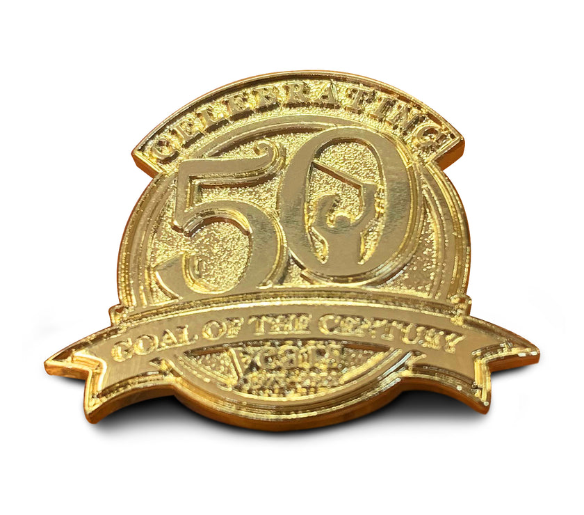 50th Anniversary Goal of the Century Collectors Pin