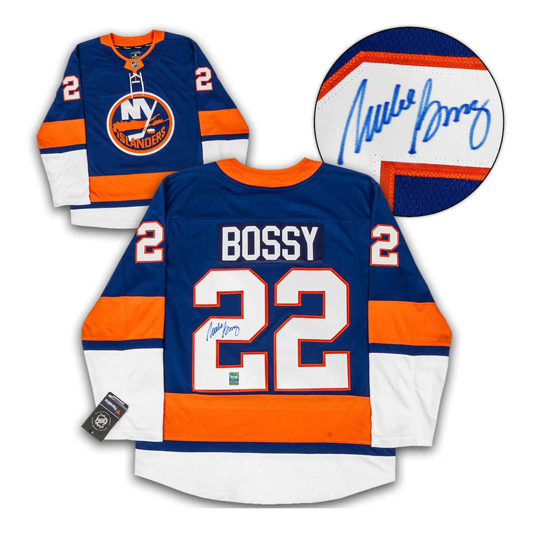 Mike Bossy Signed New York Islanders Fanatics Home Blue Jersey - Heritage Hockey™