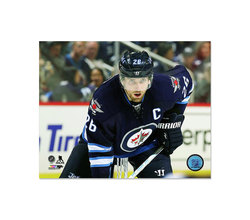 Blake Wheeler Winnipeg Jets Engraved Framed Photo - Closeup - Heritage Hockey™