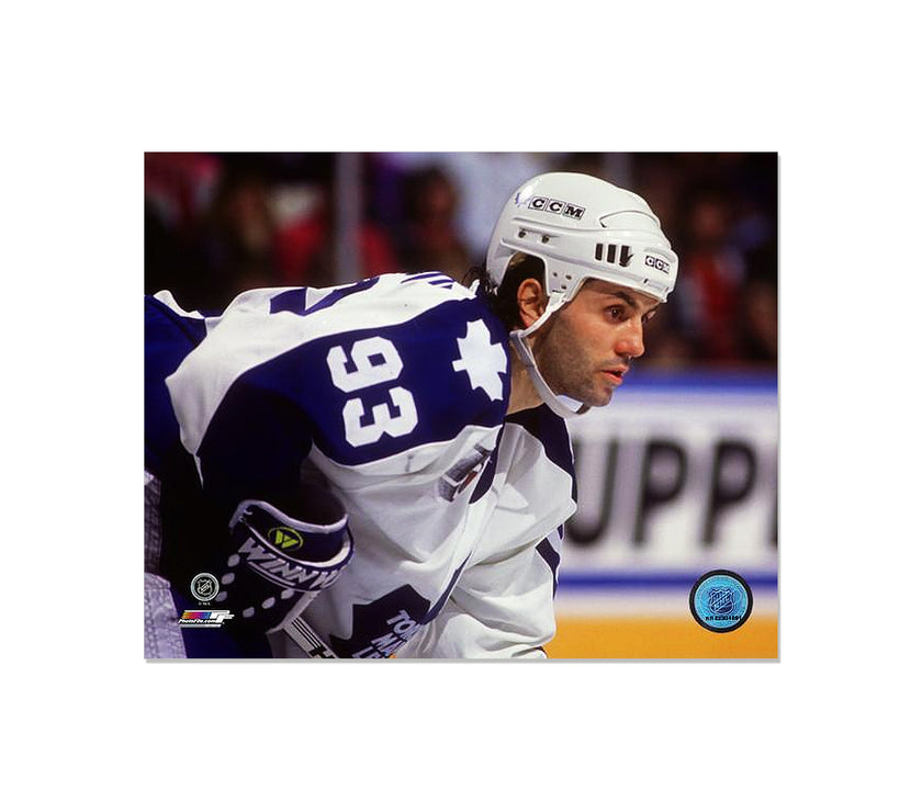 Doug Gilmour Toronto Maple Leafs Engraved Framed Photo - Closeup - Heritage Hockey™