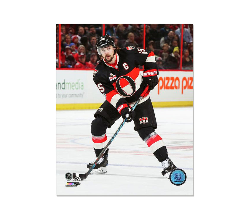Erik Karlsson Ottawa Senators Engraved Framed Photo - Action Third - Heritage Hockey™
