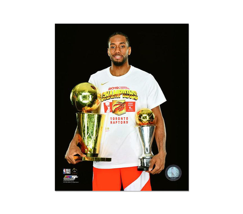 Kawhi Leonard Toronto Raptors Engraved Framed Photo - 2019 Playoff MVP Spotlight