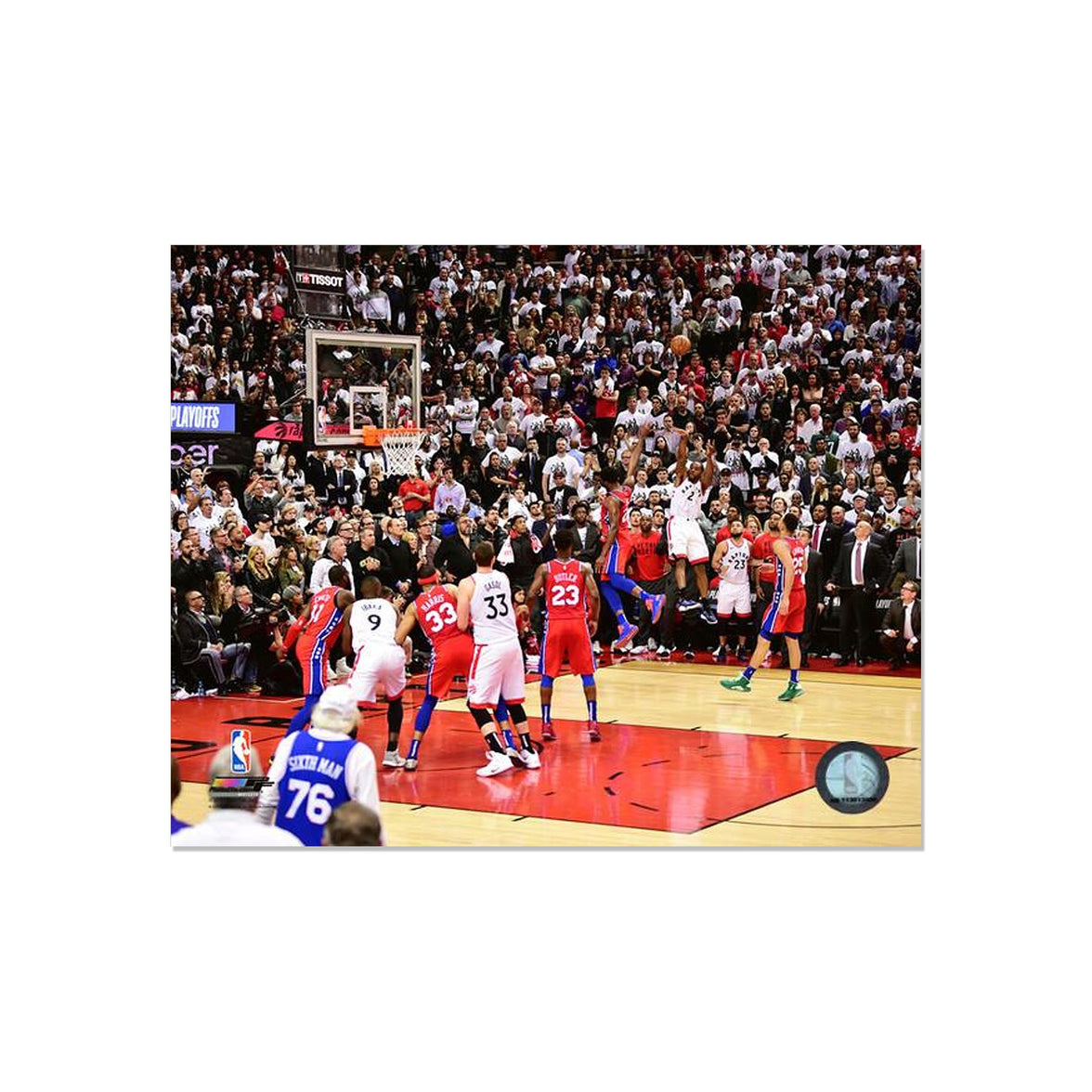 Kawhi Leonard Toronto Raptors Engraved Framed Photo - Game 7 Buzzer Beater