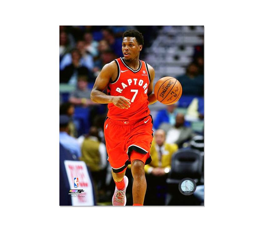Kyle Lowry Toronto Raptors Engraved Framed Photo - Action Focus - Heritage Hockey™