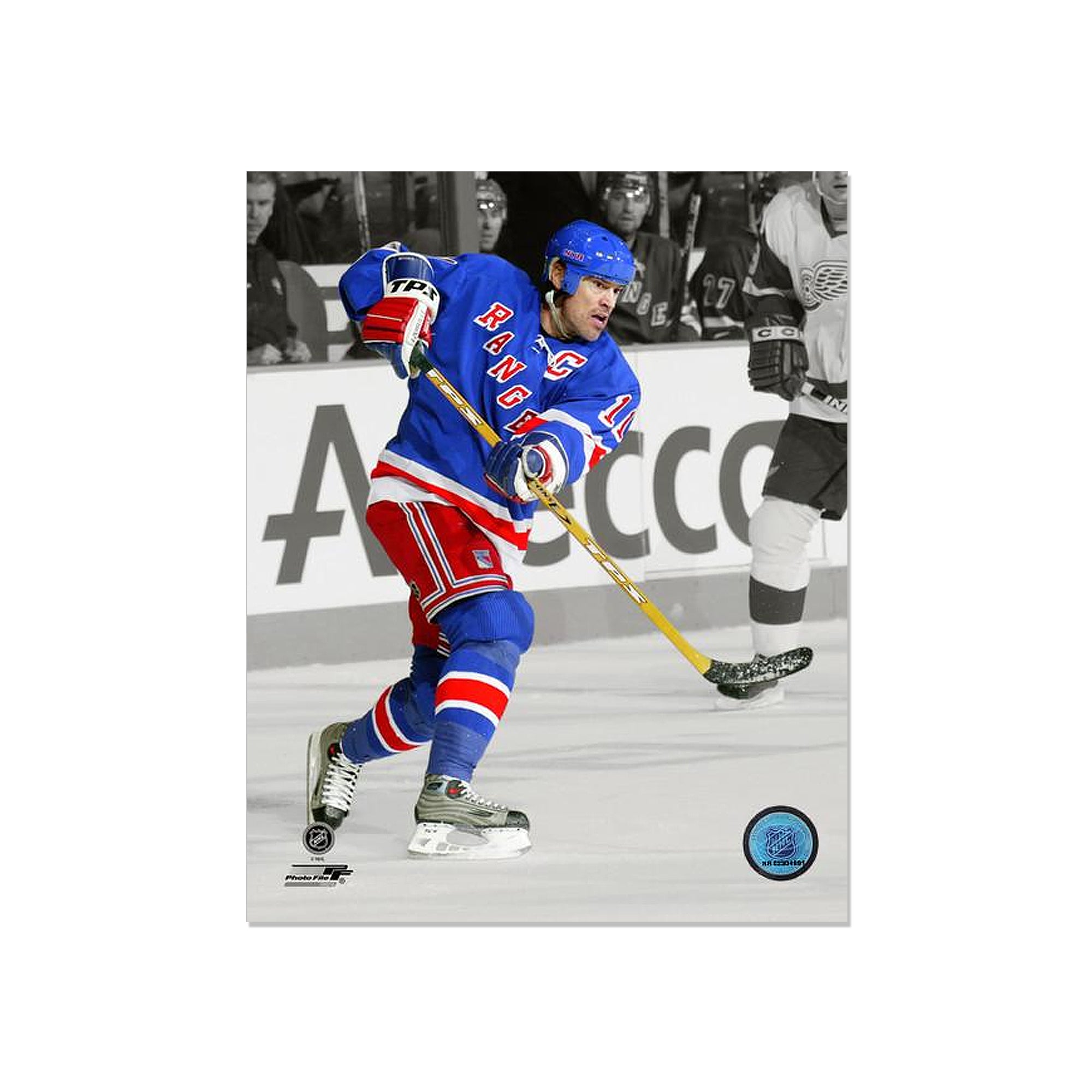 Mark Messier New York Rangers Engraved Framed Photo - Action - Heritage Hockey™