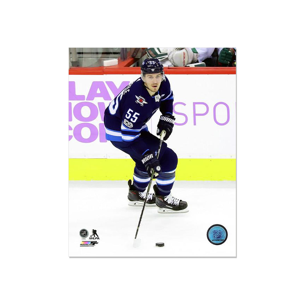Mark Sheifele Winnipeg Jets Engraved Framed Photo - Action - Heritage Hockey™