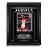 Michael Jordan Chicago Bulls Engraved Framed Photo - Action Dunk