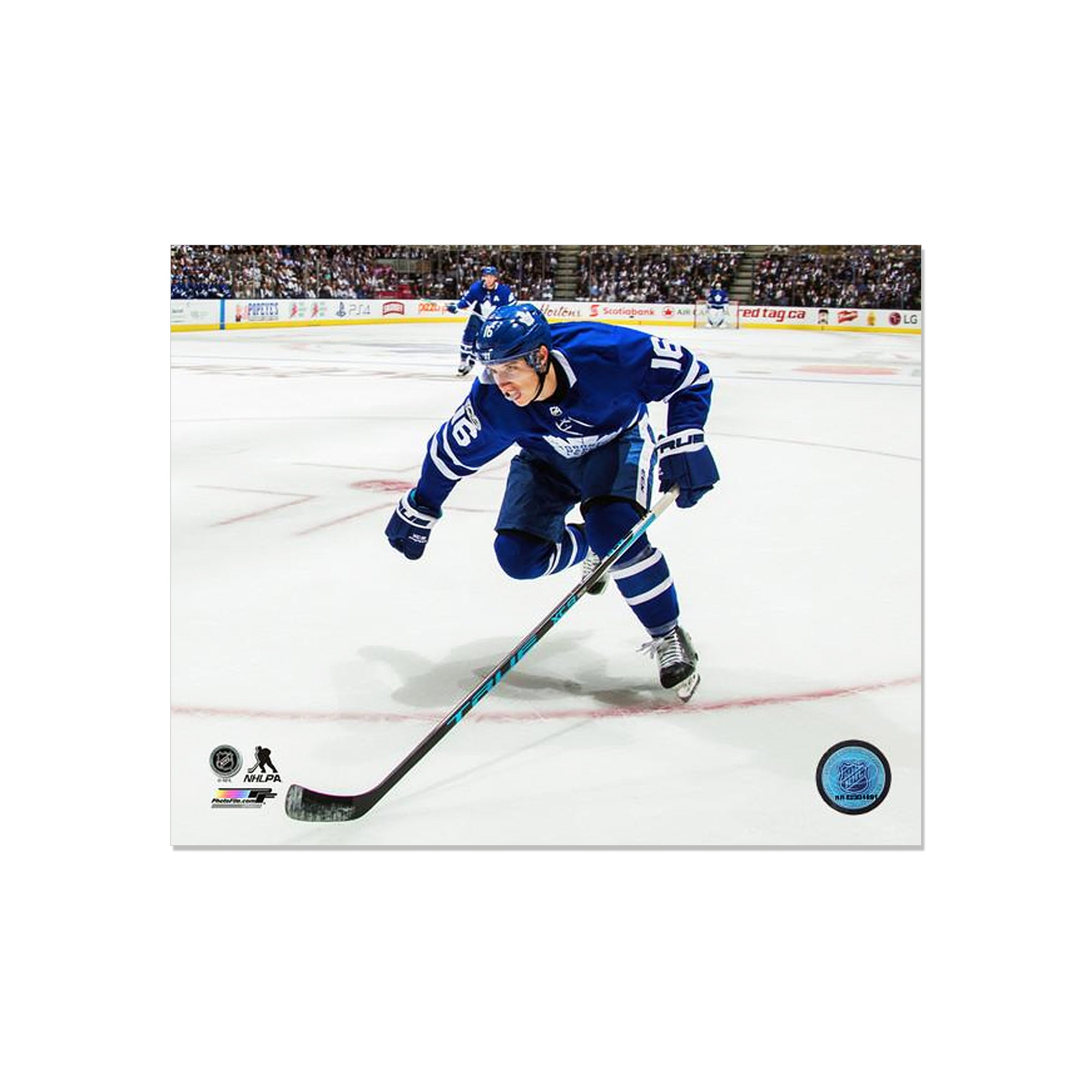 Mitch Marner Toronto Maple Leafs Engraved Framed Photo - Action Skate - Heritage Hockey™