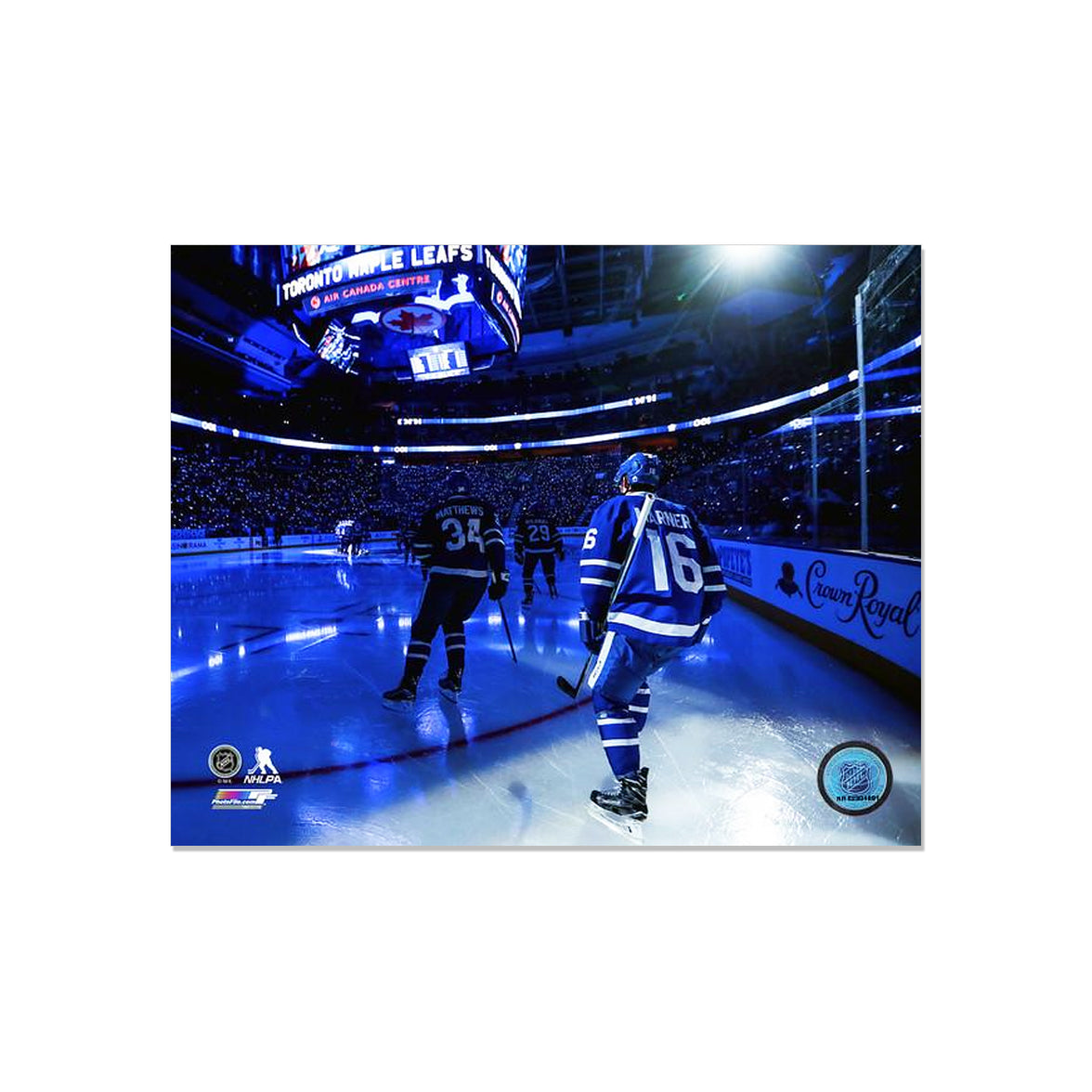 Mitch Marner Toronto Maple Leafs Engraved Framed Photo - Opening Ceremony - Heritage Hockey™