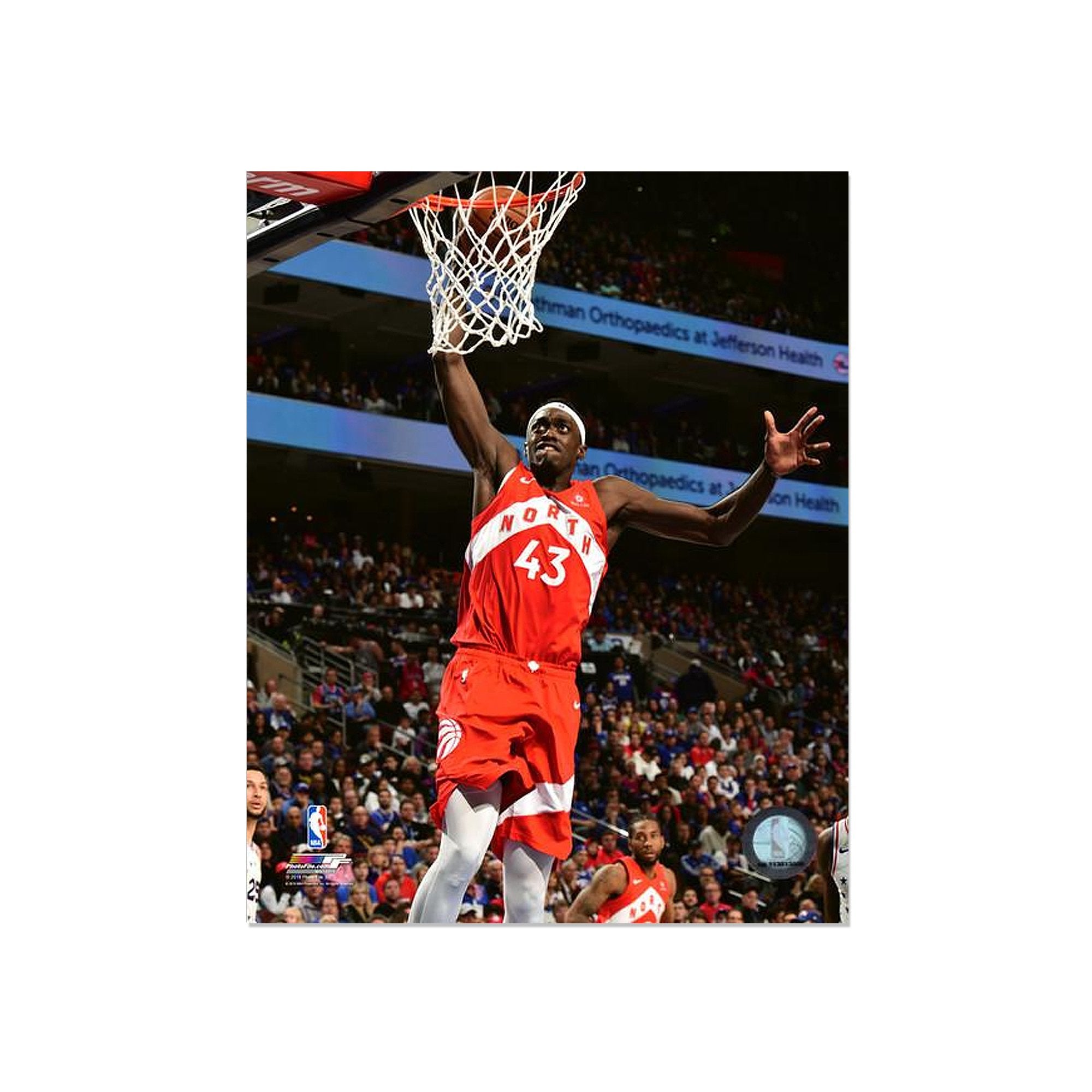 Pascal Siakam Toronto Raptors Engraved Framed Photo - Dunk