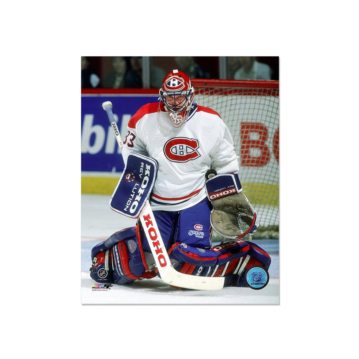 Patrick Roy Montreal Canadiens Engraved Framed Photo - Focus - Heritage Hockey™