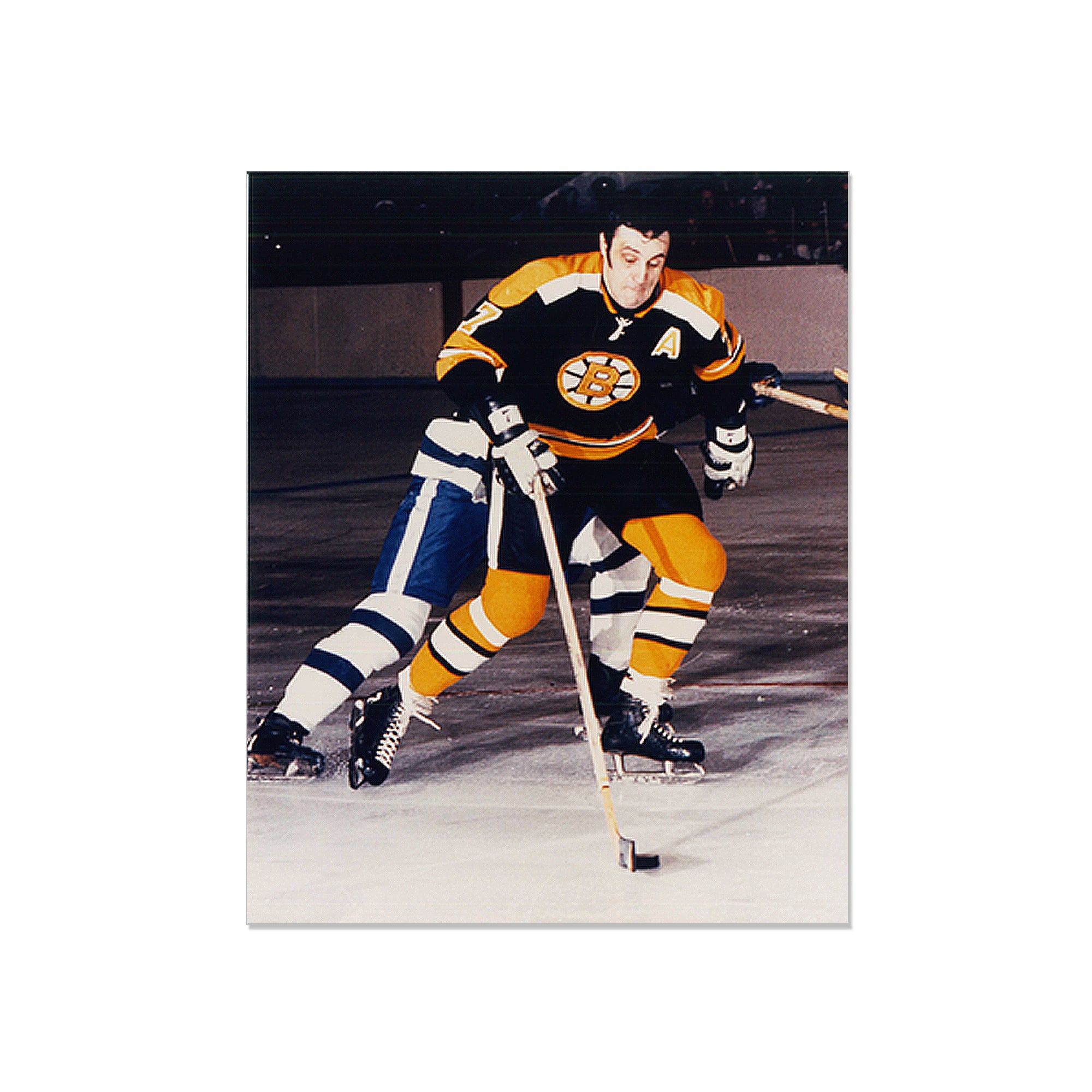Phil Esposito Boston Bruins Engraved Framed Photo - Action Battle - Heritage Hockey™