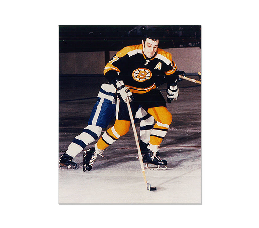 Phil Esposito Boston Bruins Engraved Framed Photo - Action Battle - Heritage Hockey™