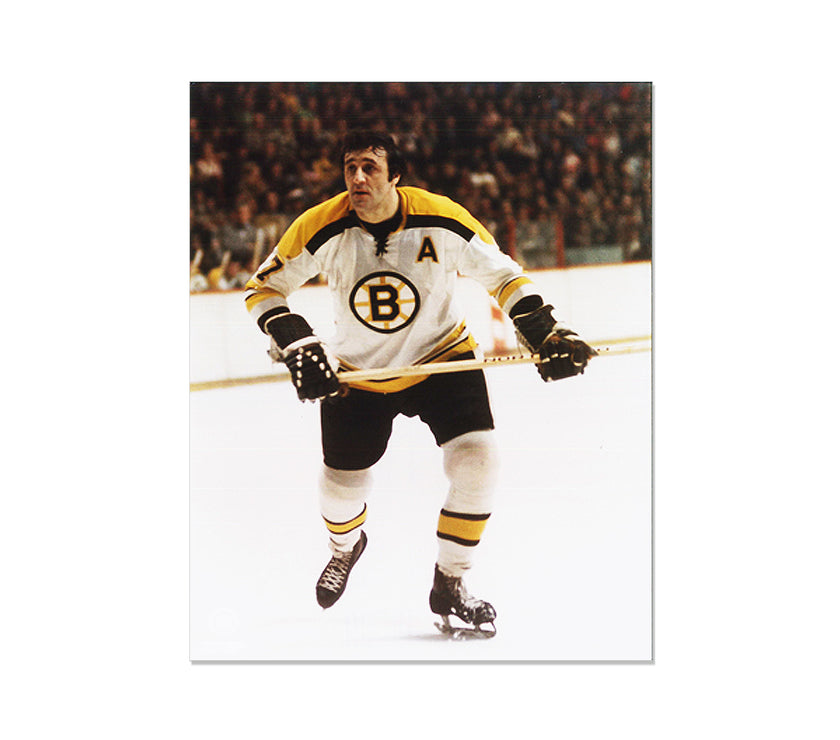 Phil Esposito Boston Bruins Engraved Framed Photo - Action Forward - Heritage Hockey™