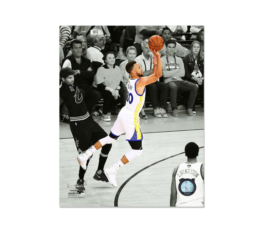 Stephen Curry Golden State Warriors Engraved Framed Photo - Action Spotlight