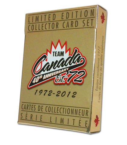 Team Canada 1972 Card Set 40th Anniversary