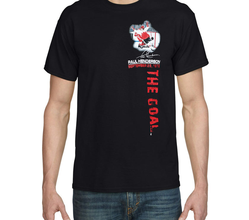 Paul Henderson Team Canada 1972 The Goal T-Shirt - Heritage Hockey™