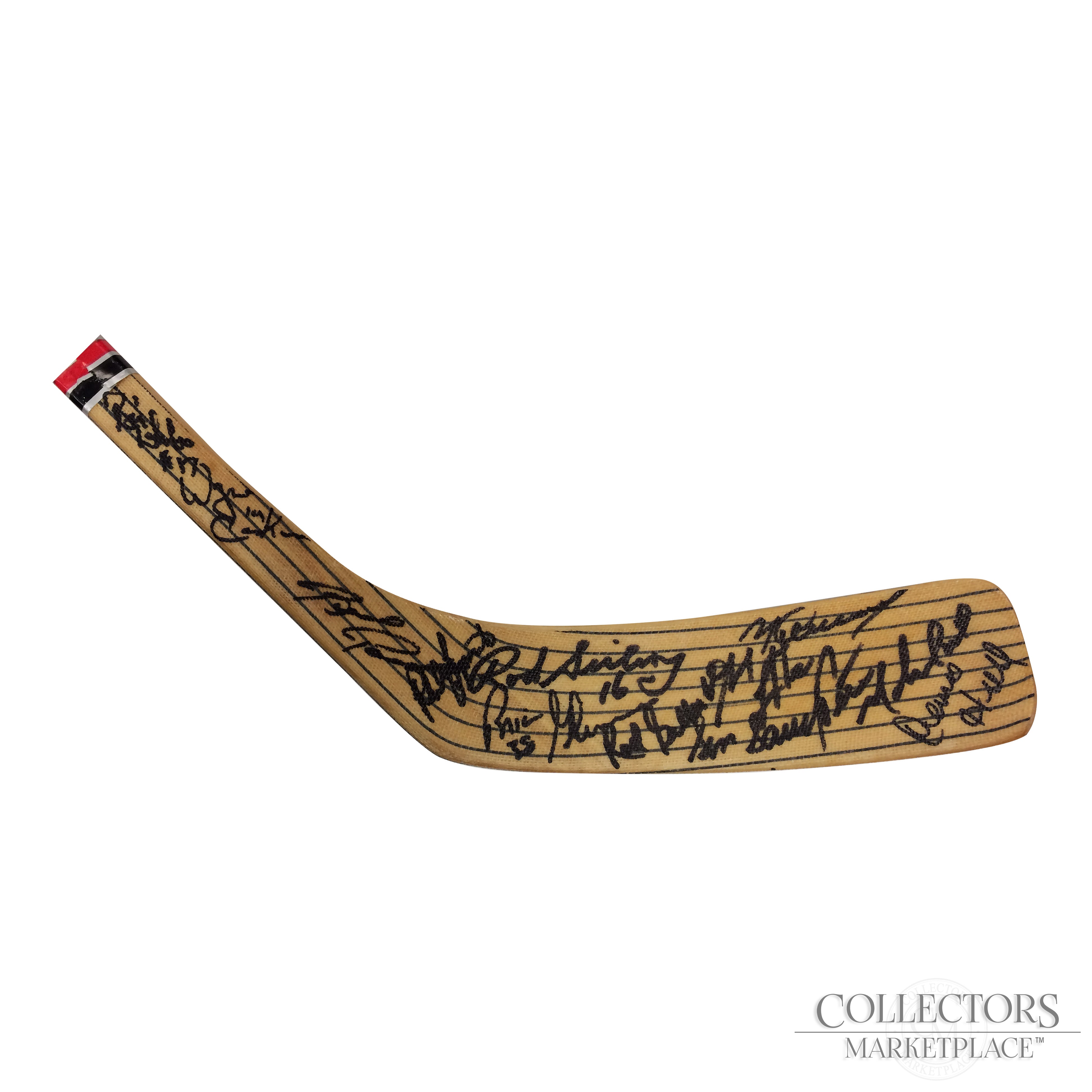 Team Canada 1972 Multi-Signed Hockey Stick - 21 Signatures - Heritage Hockey™