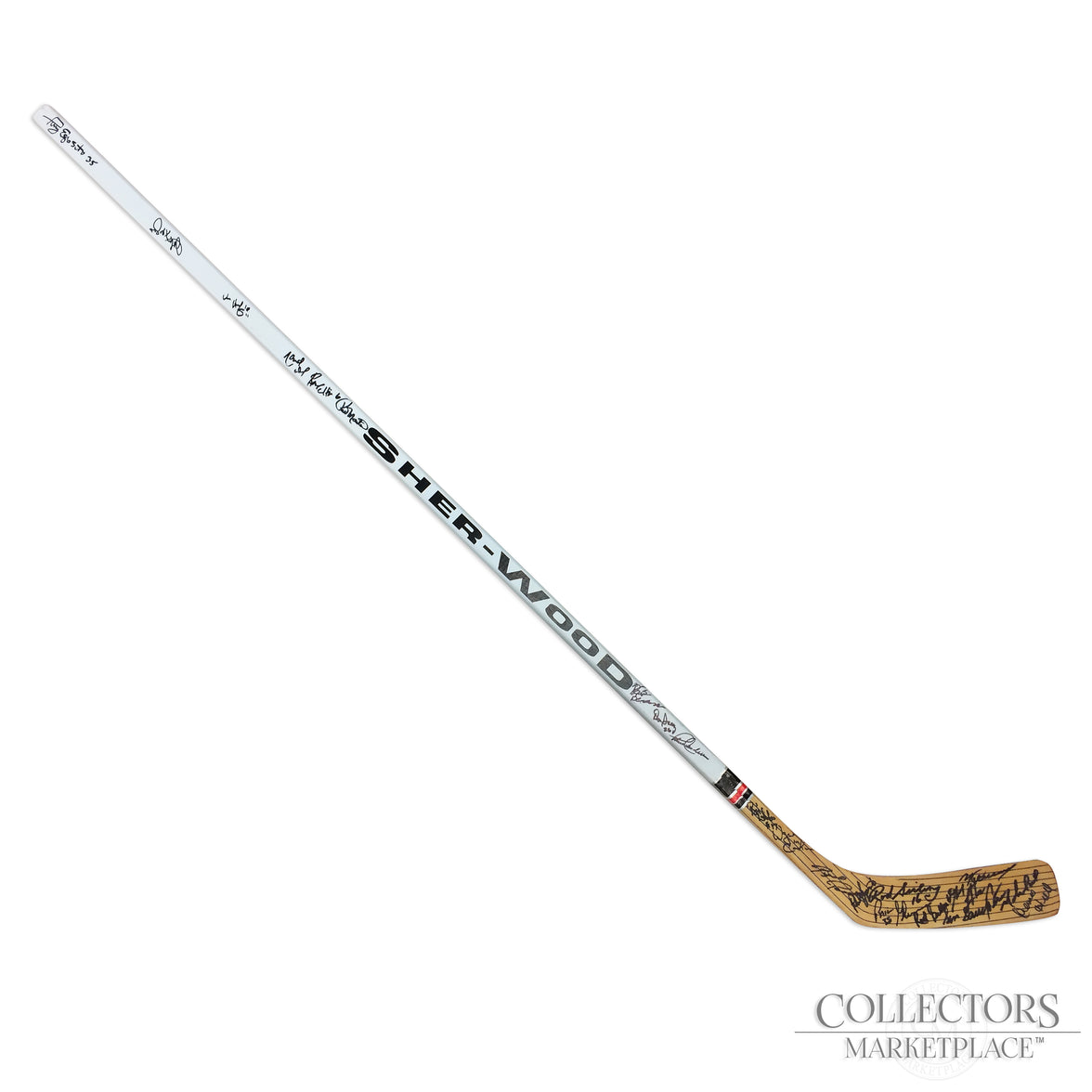 Team Canada 1972 Multi-Signed Hockey Stick - 21 Signatures - Heritage Hockey™