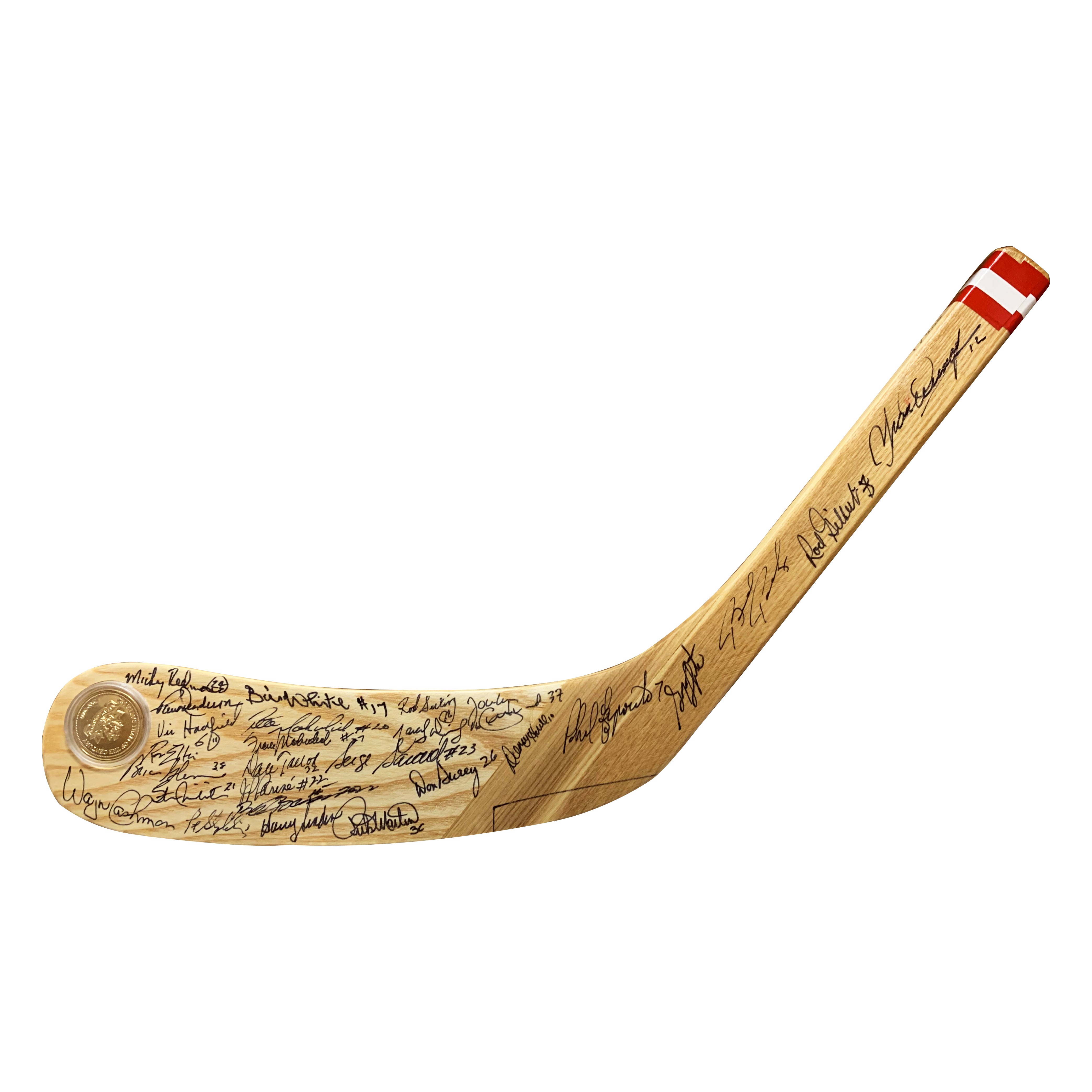 Team Canada 1972 Multi-Signed Stick Blade - 27 Signatures