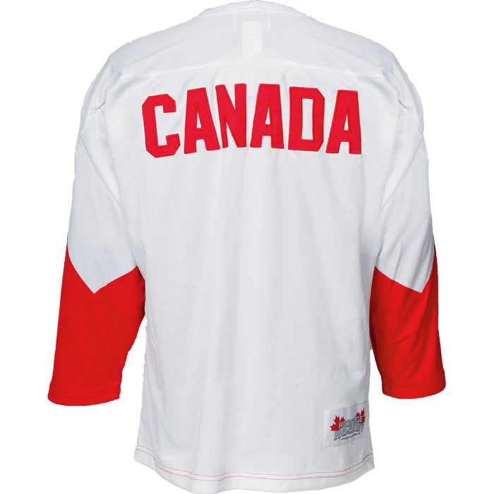 Team Canada 1972 Jersey Away White - Heritage Hockey™