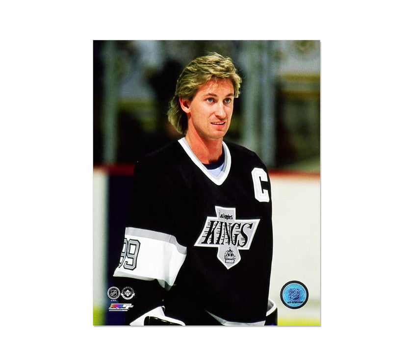 Wayne Gretzky Los Angeles Kings Engraved Framed Photo - Closeup - Heritage Hockey™