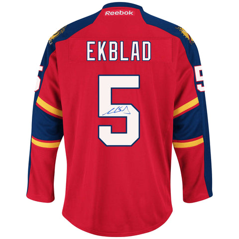Aaron Ekblad Signed Florida Panthers Jersey