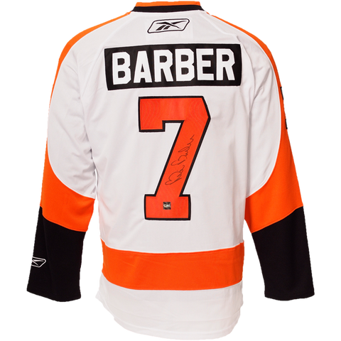Bill Barber Signed Philadelphia Flyers Jersey