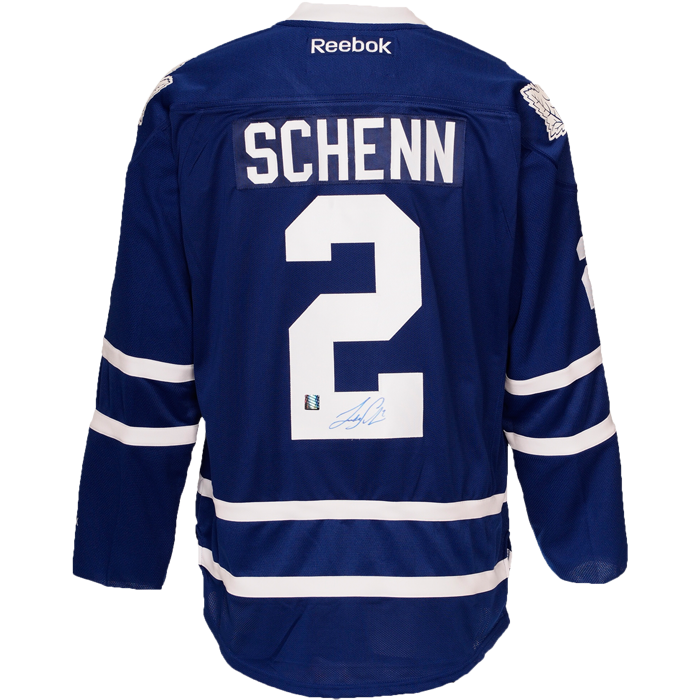 Luke Schenn Signed Toronto Maple Leafs Jersey - Heritage Hockey™