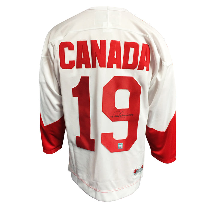 Paul Henderson Signed Team Canada 1972 Summit Series Away Jersey - Heritage Hockey™
