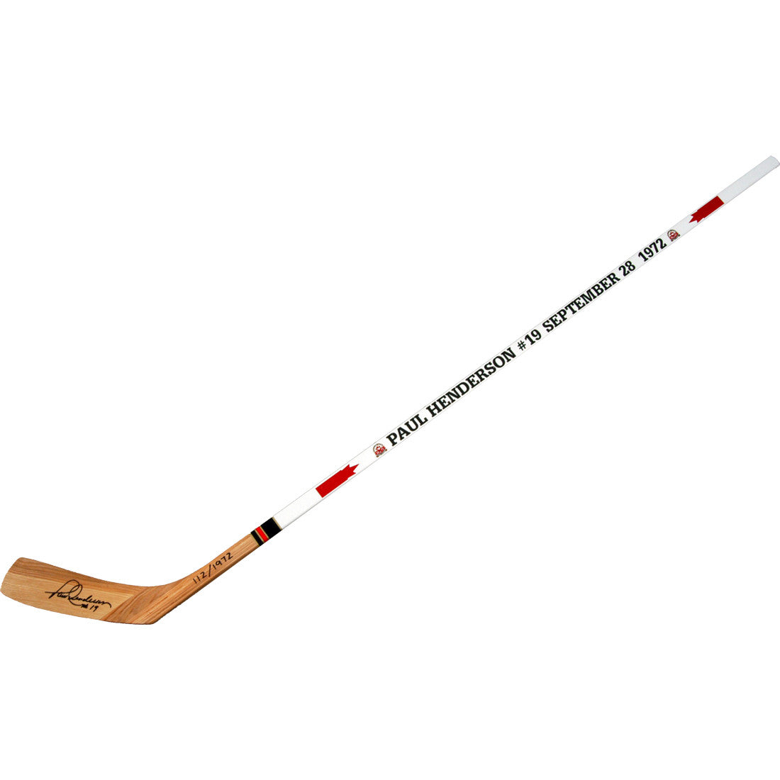 Paul Henderson Signed Team Canada 1972 Limited Edition Hockey Stick - Heritage Hockey™